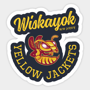 Yellowjackets Wiskayok High State Champs Sticker